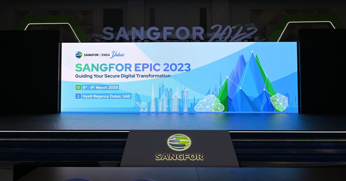 Sangfor EPIC Summit 2023 EMEA Edition Sangfor Event